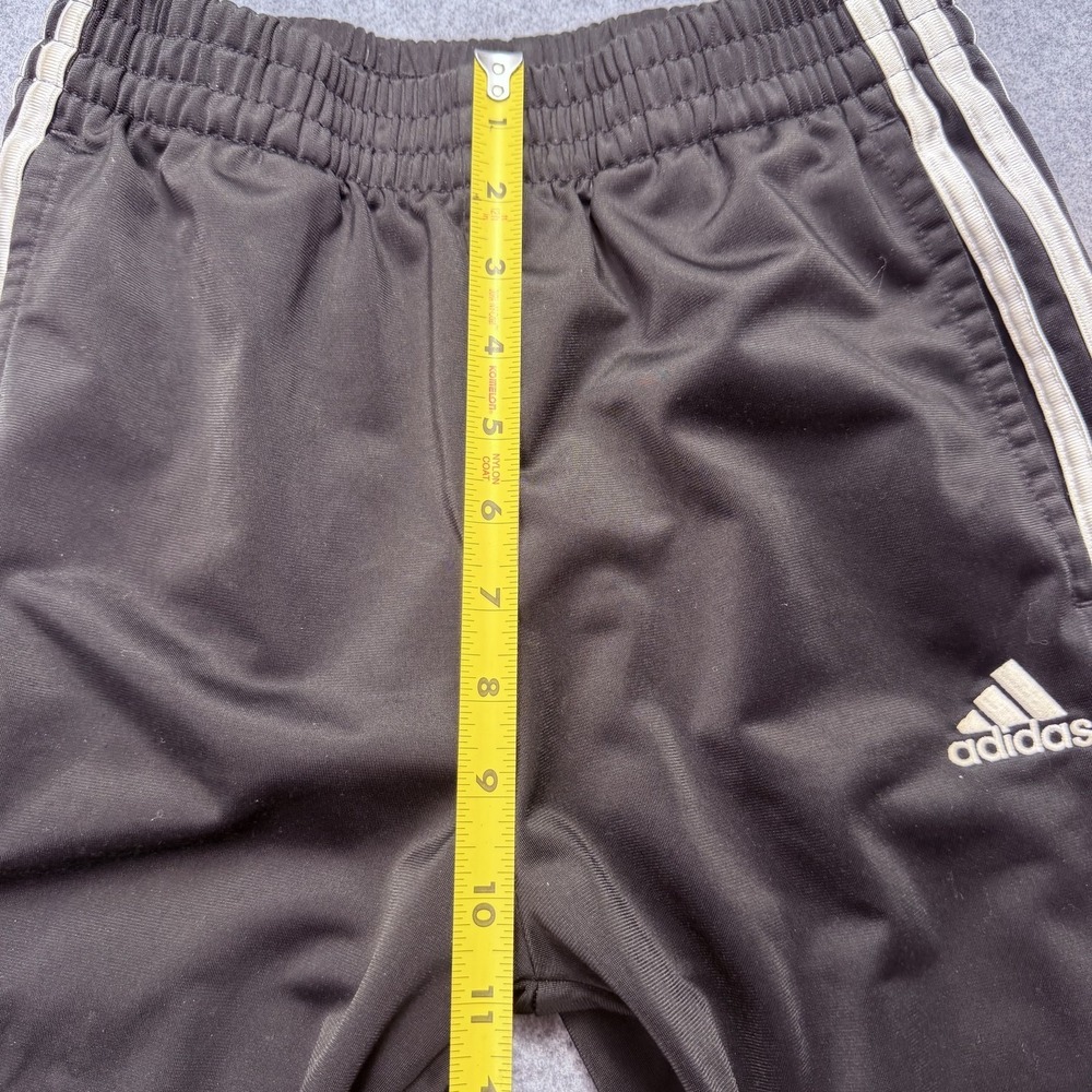 Adidas Men's LBlack Track Pants Activewear Joggers with White 3-Stripes Size L/G - Picture 7 of 16